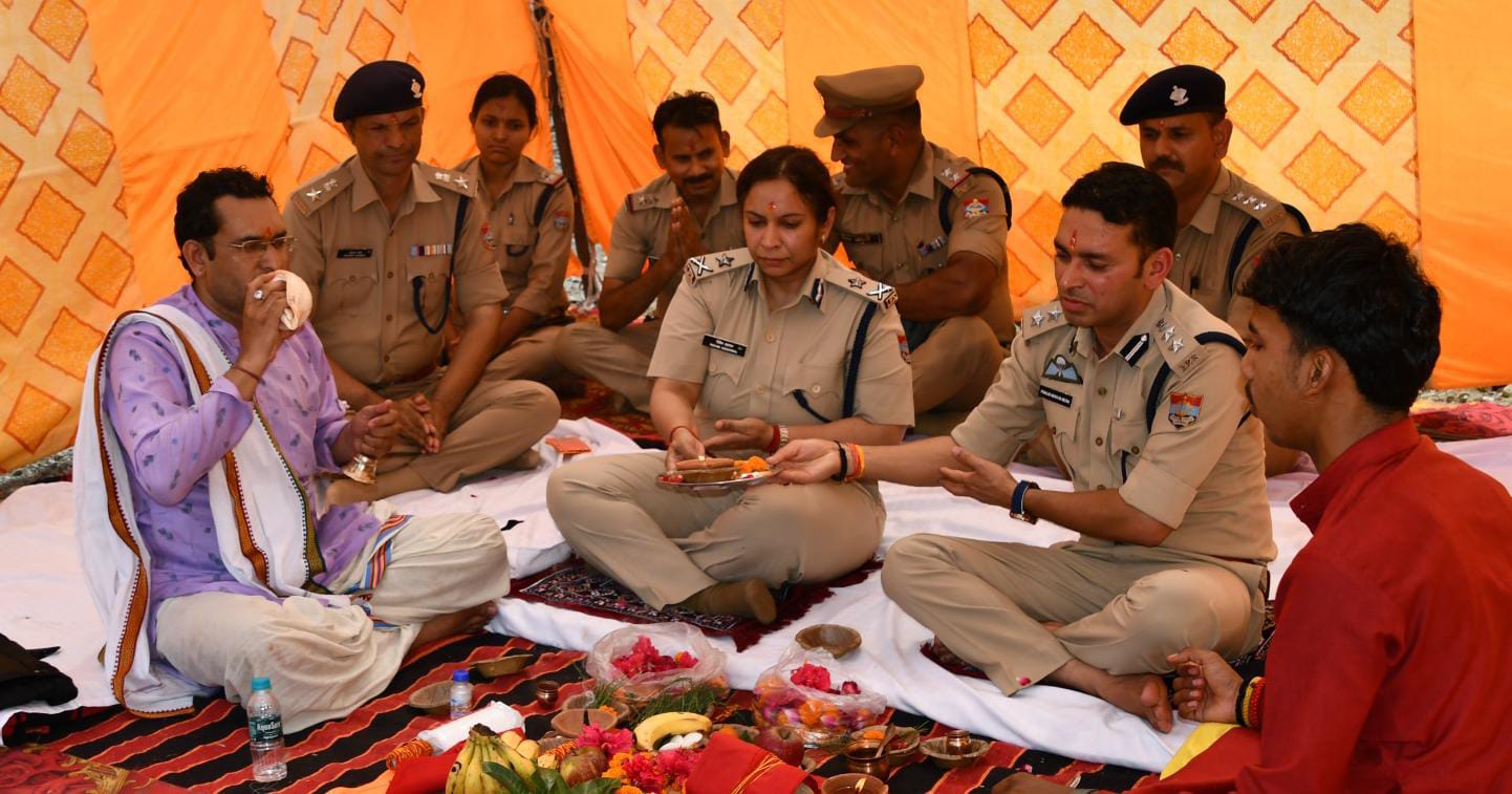 बनभूलपुरा में नए पुलिस थाने की नींव रखी गई, अपराध पर लगेगा अंकुश – IG कुमाऊं और SSP नैनीताल ने किया भूमि पूजन”