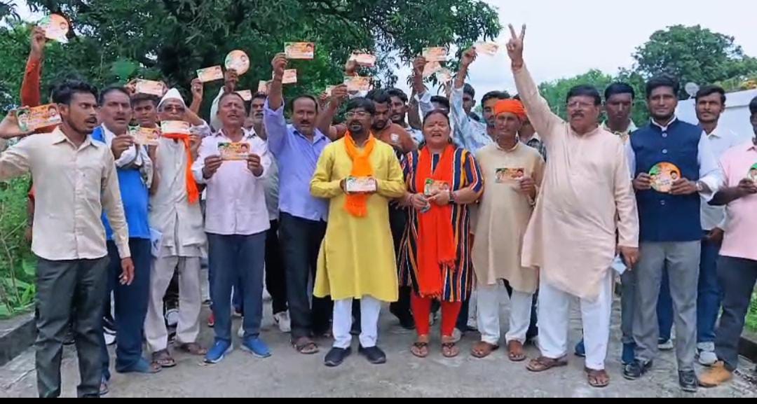 भाजपा समर्थित प्रत्याशी जितेन्द्र गौतम ने तेज किया चुनाव प्रचार, कांग्रेस पर लगाए गंभीर आरोप